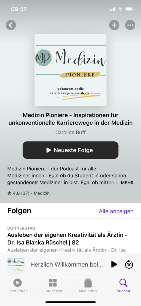Podcast Medizin Pioniere
